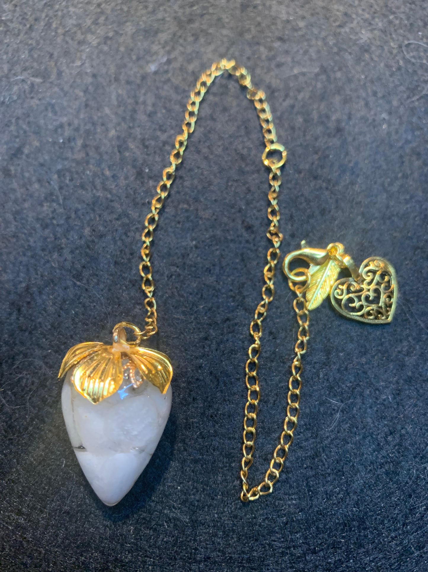 Pendule en Pierre de Lune