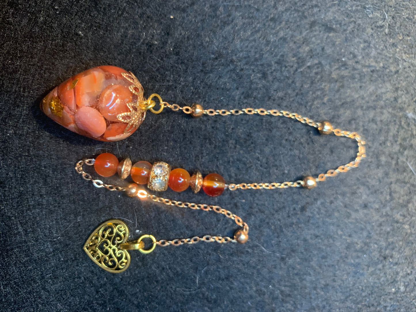 Pendule en Cornaline