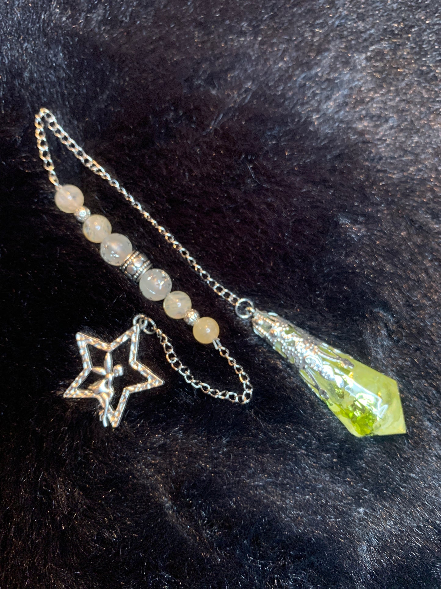 Pendules enchantés citrine