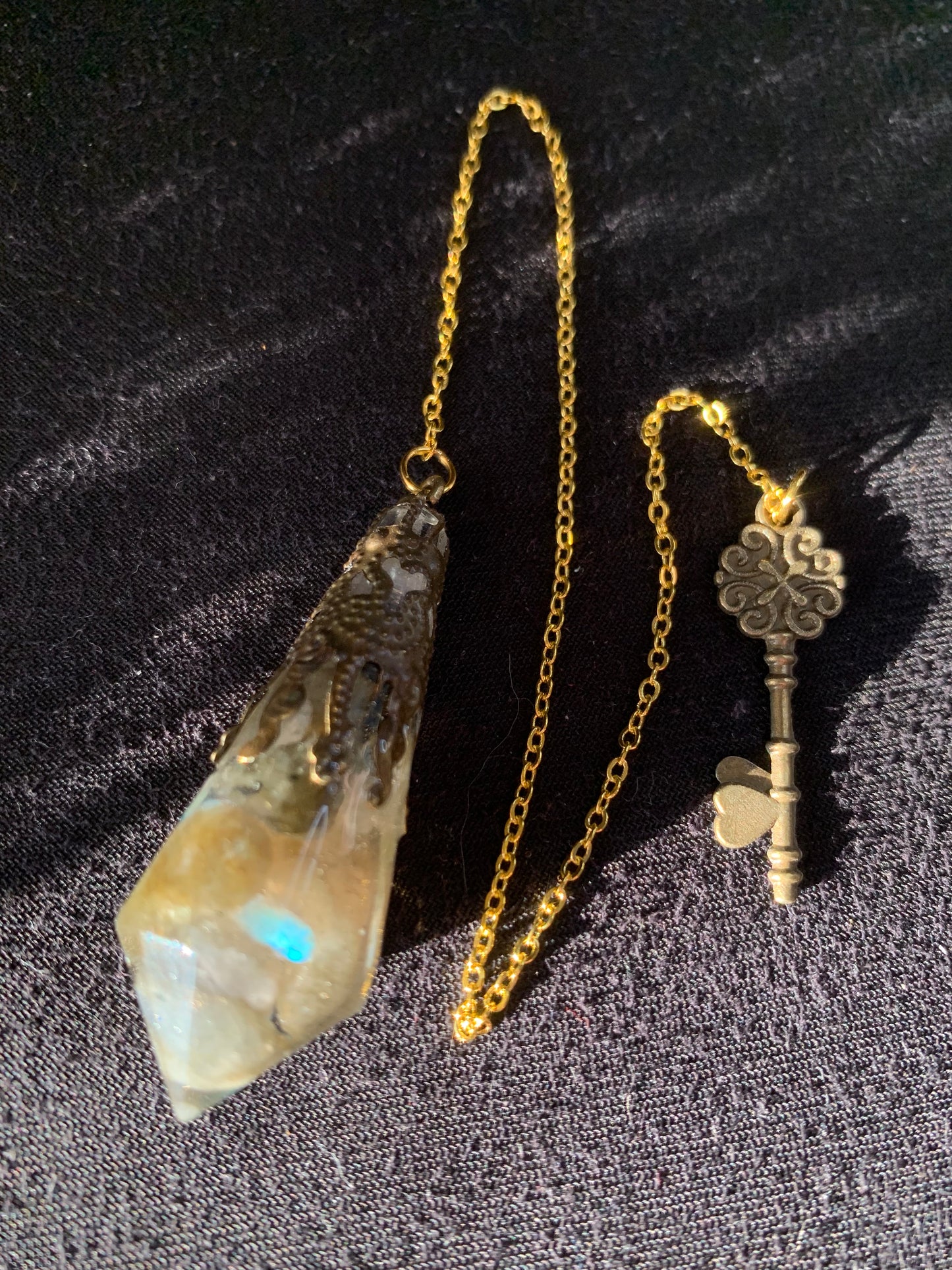 Pendule en Labradorite