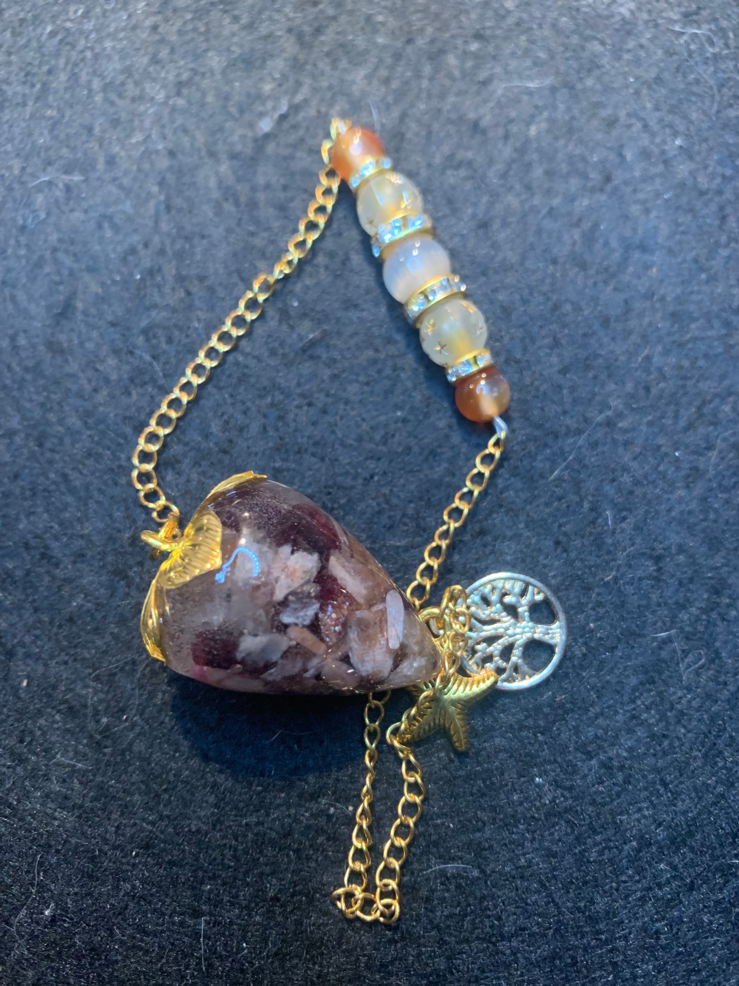 Pendule en Lépidolite