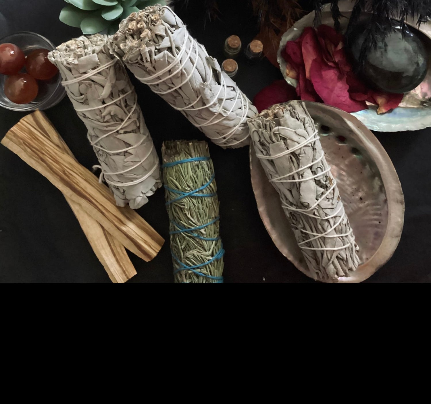 Palo santo ,fagots sauge ,romarin…