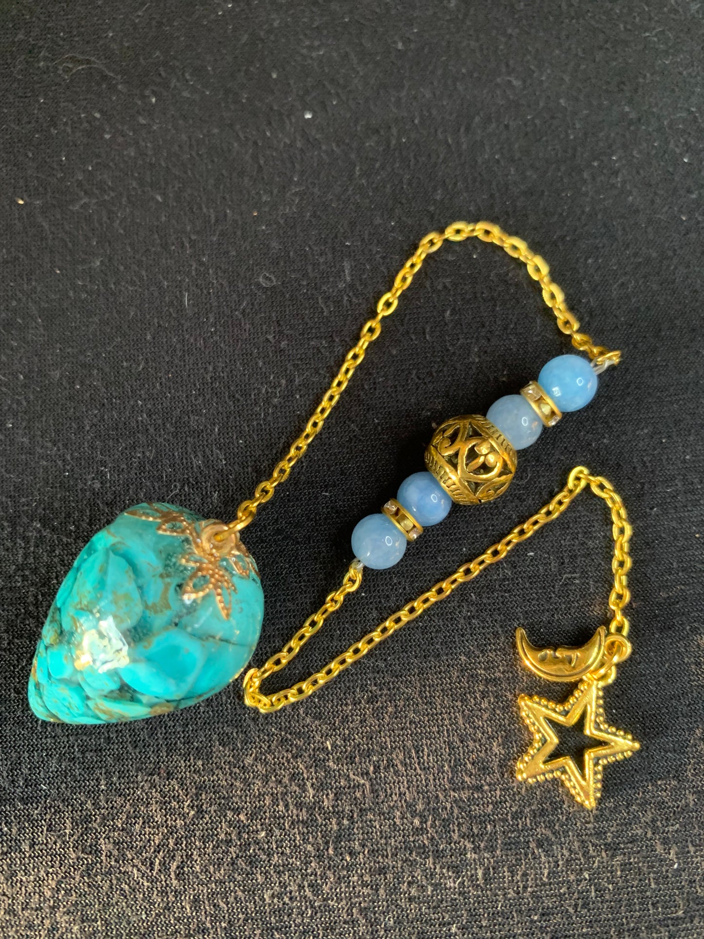 Pendule en Turquoise