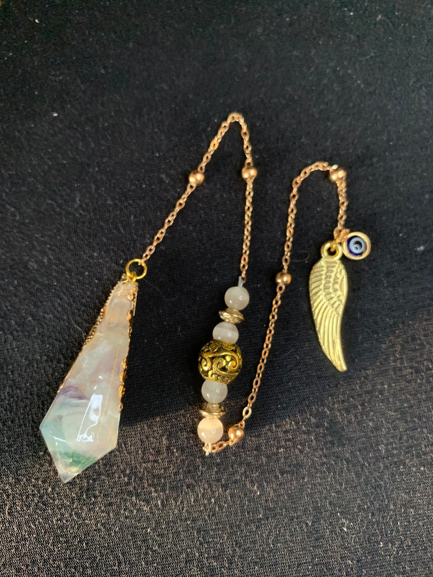Pendule en Fluorite