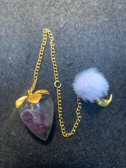 Pendule en Fluorite