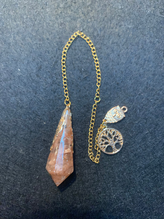 Pendule en Pierre de Soleil