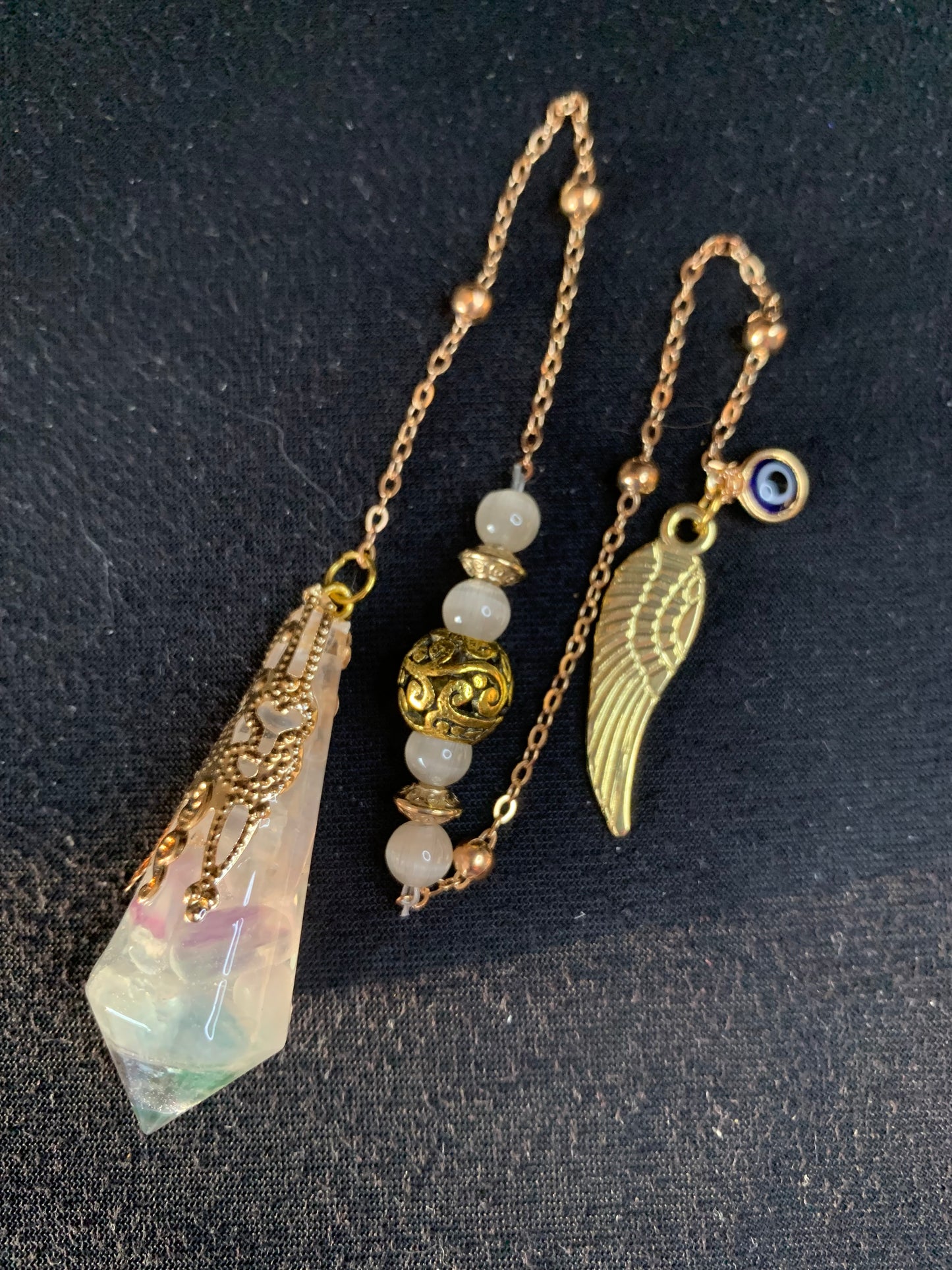 Pendule en Fluorite
