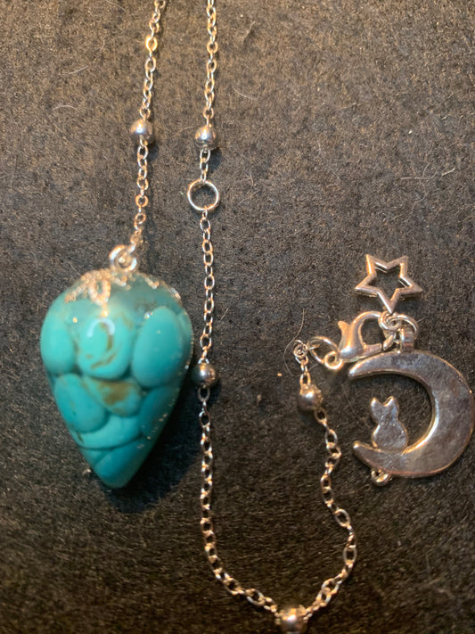 Pendule en Turquoise
