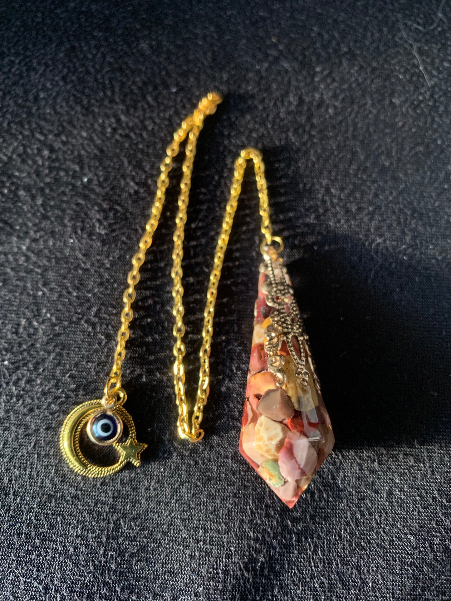 Pendule en Jaspe Mocaïte