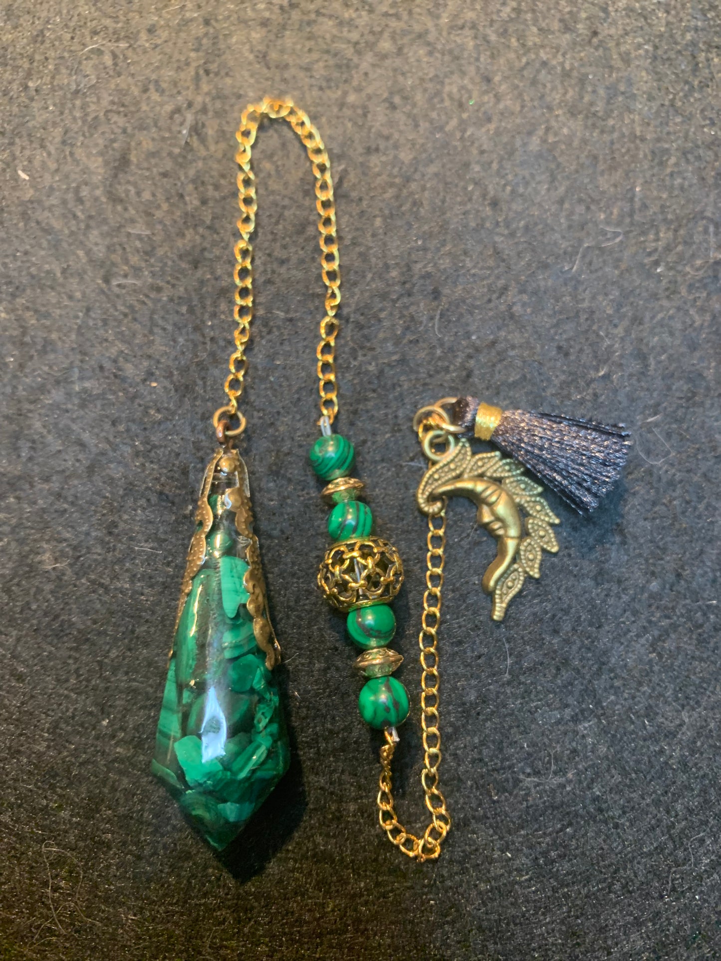 Pendule en Malachite