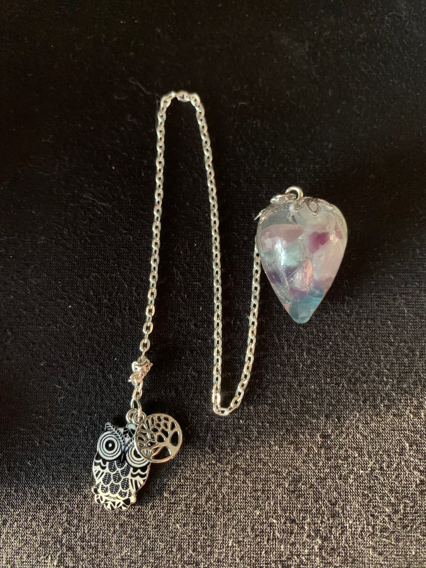 Pendule en Fluorite