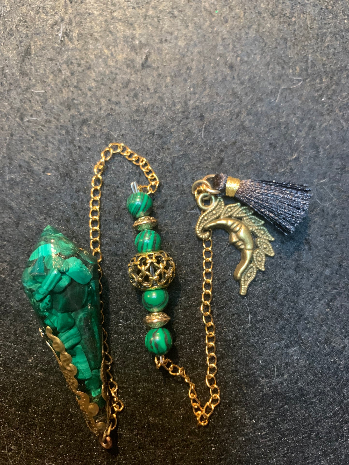 Pendule en Malachite