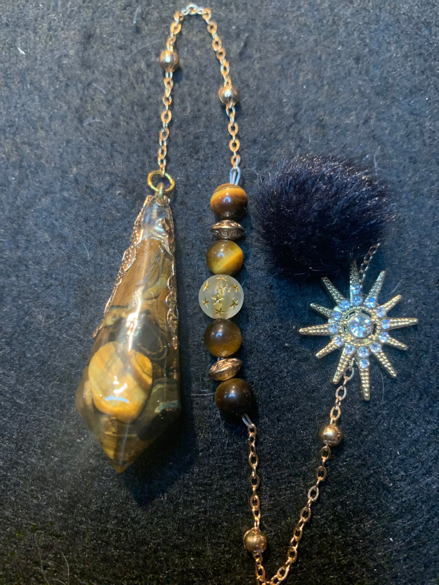 pendule en Œil de Tigre