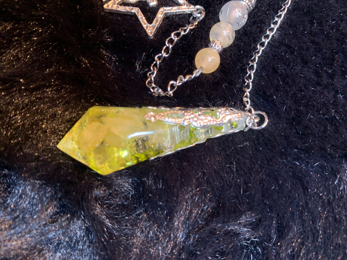 Pendules enchantés citrine