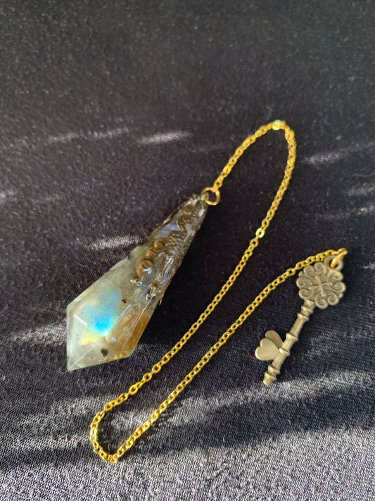 Pendule en Labradorite