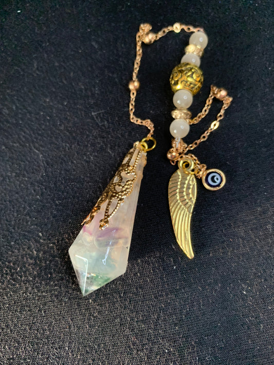 Pendule en Fluorite